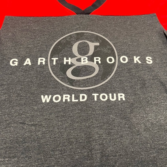 Garth Brooks world tour jersey T-shirt - Picture 3 of 14